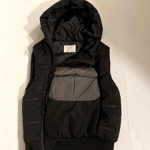 Zara boys hooded quilted vest